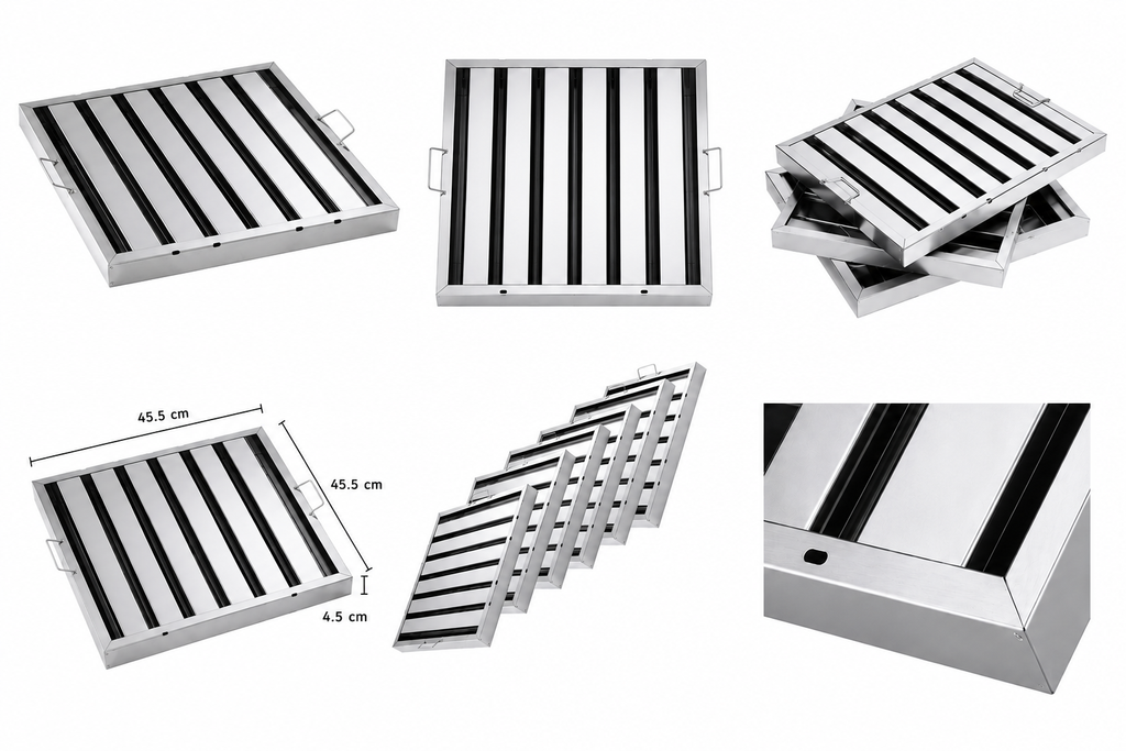Canopy Grease Baffle Steel Filter Kitchen Extraction Hood (Copy)