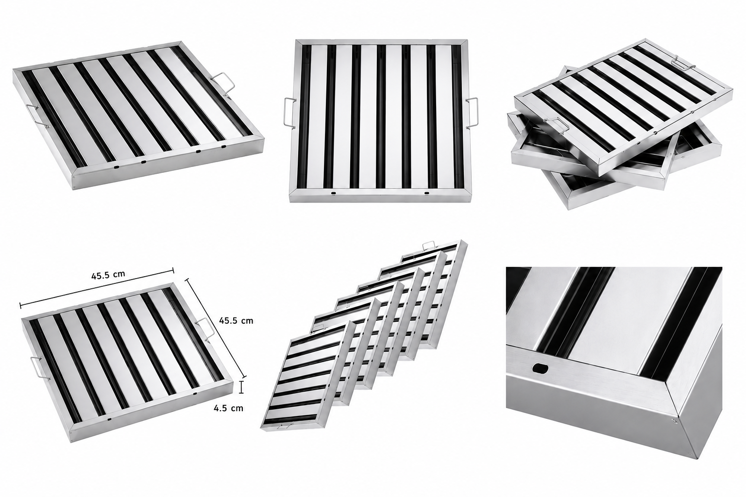 Canopy Grease Baffle Steel Filter Kitchen Extraction Hood (Copy)