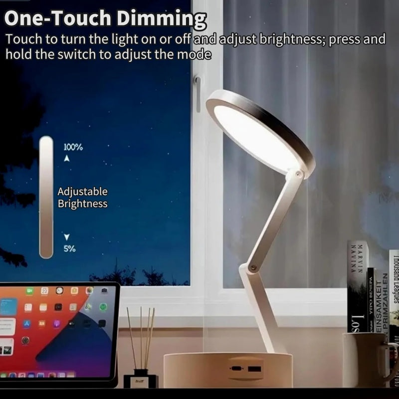 Foldable Book Lamp size