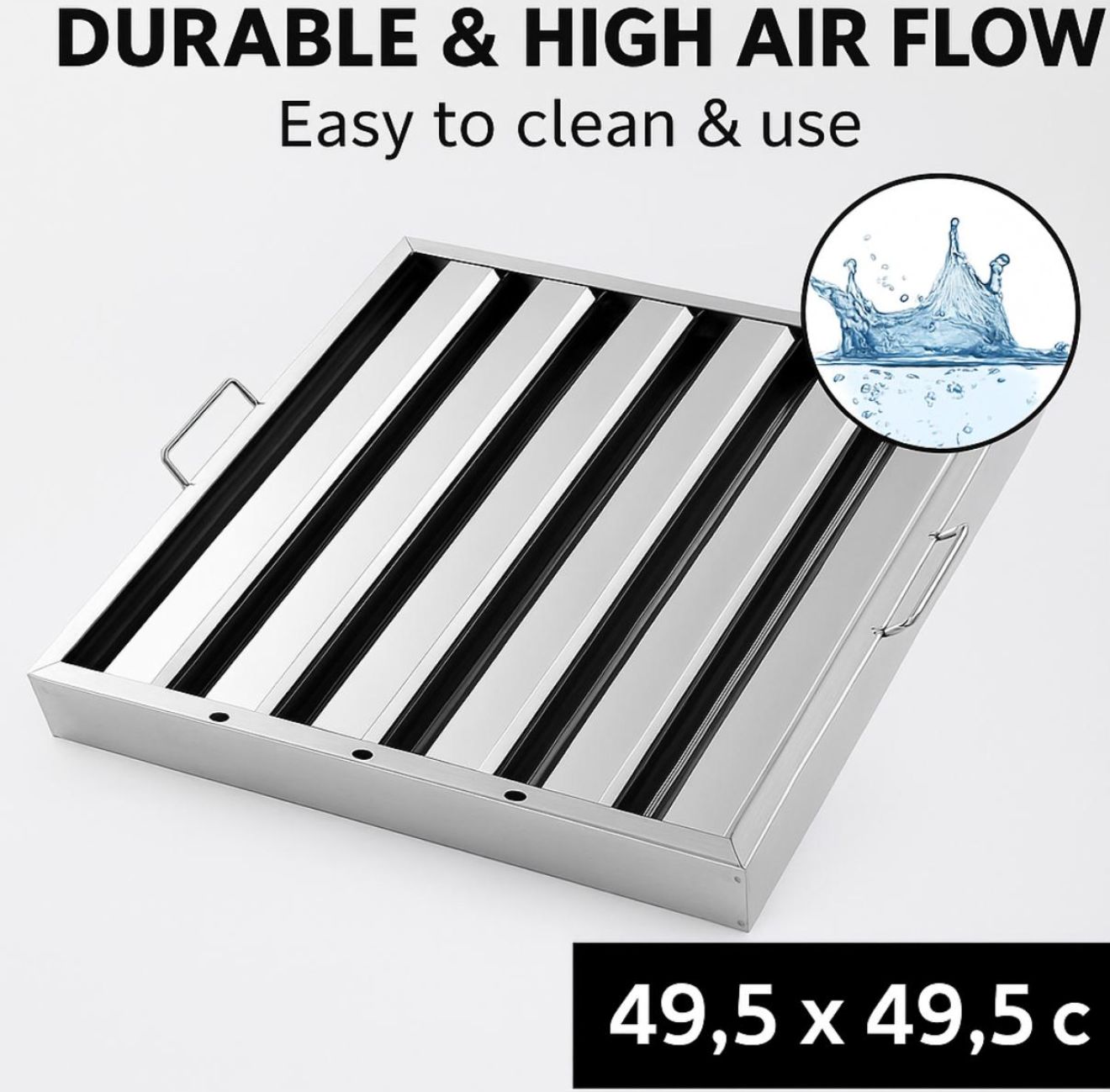 Canopy Grease Baffle Steel Filter Kitchen Extraction Hood (Copy)