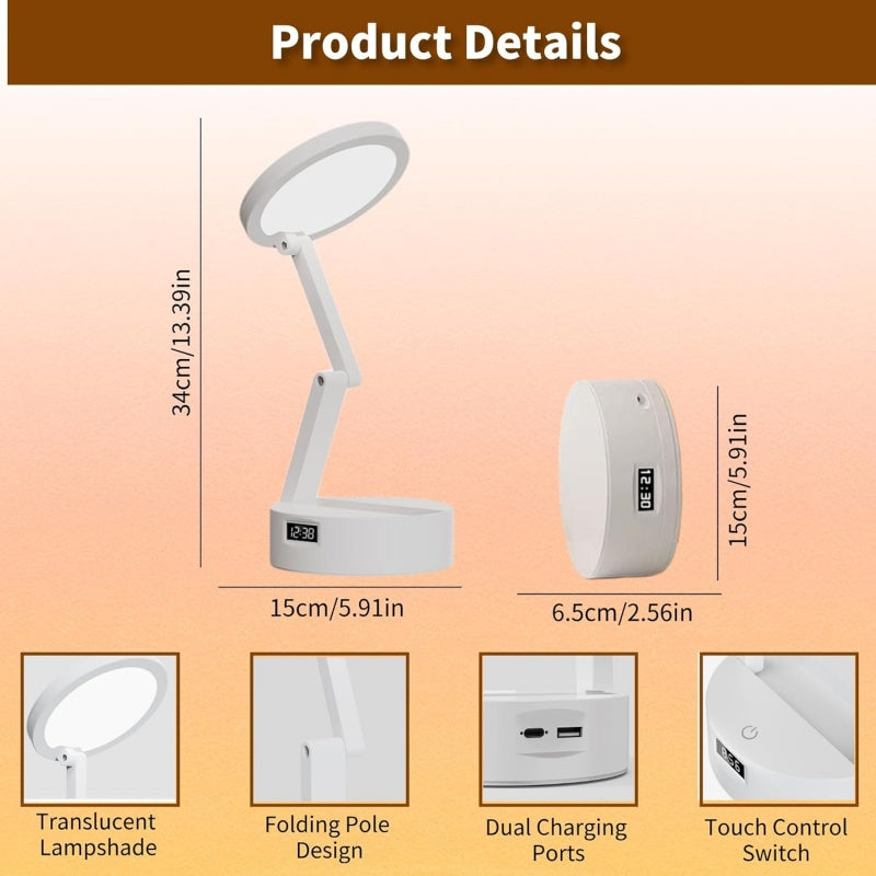 Foldable Book Lamp on desk